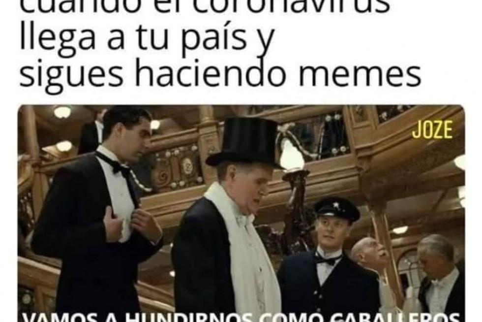 Memes del coronavirus.