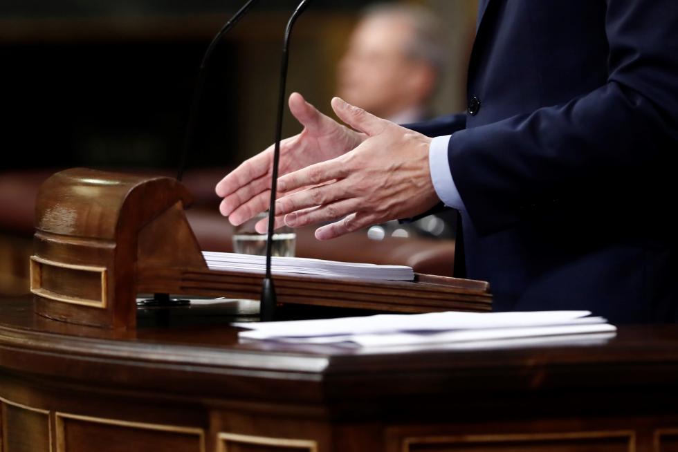 Pedro Sánchez explica en el Congreso el estado de alarma