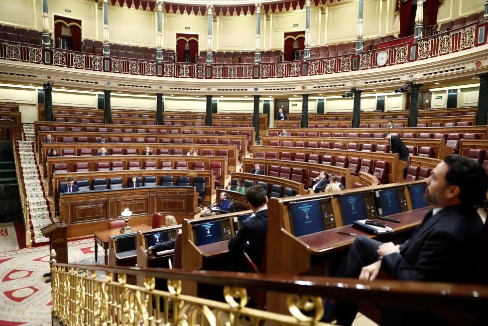 Pedro Sánchez explica en el Congreso el estado de alarma