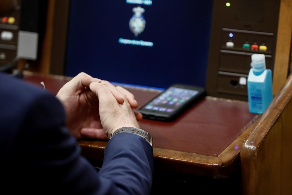 Pleno histórico en el Congreso sobre el coronavirus