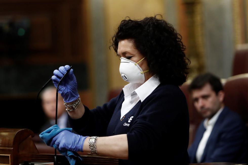 Pleno histórico en el Congreso sobre el coronavirus