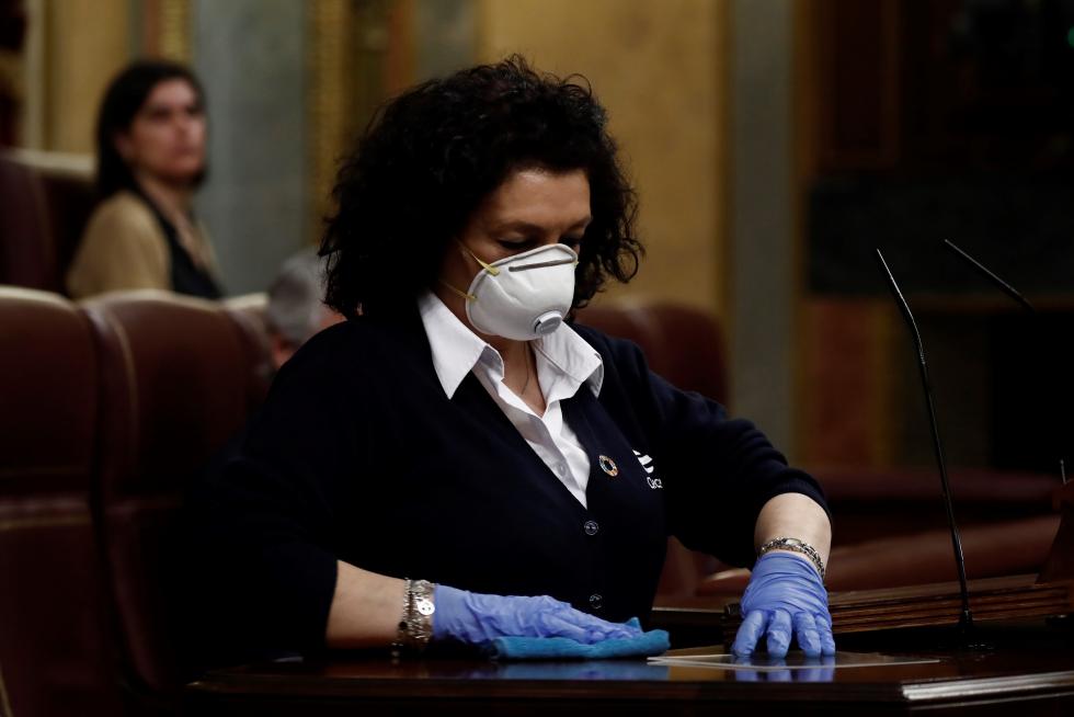 Pleno histórico en el Congreso sobre el coronavirus