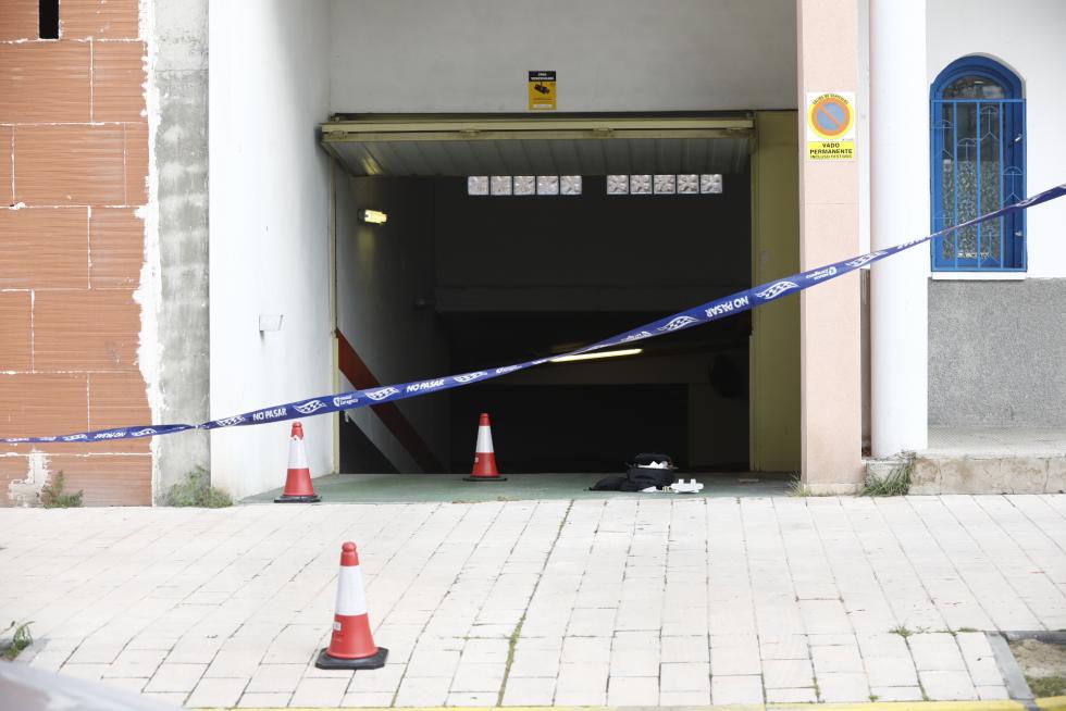 Fotos: Disparos a la salida de un garaje de la calle Mainar de Zaragoza