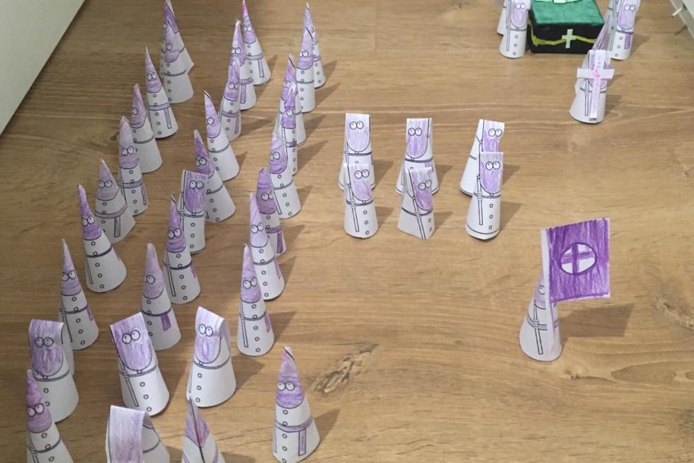 dibujos infantiles de Semana Santa