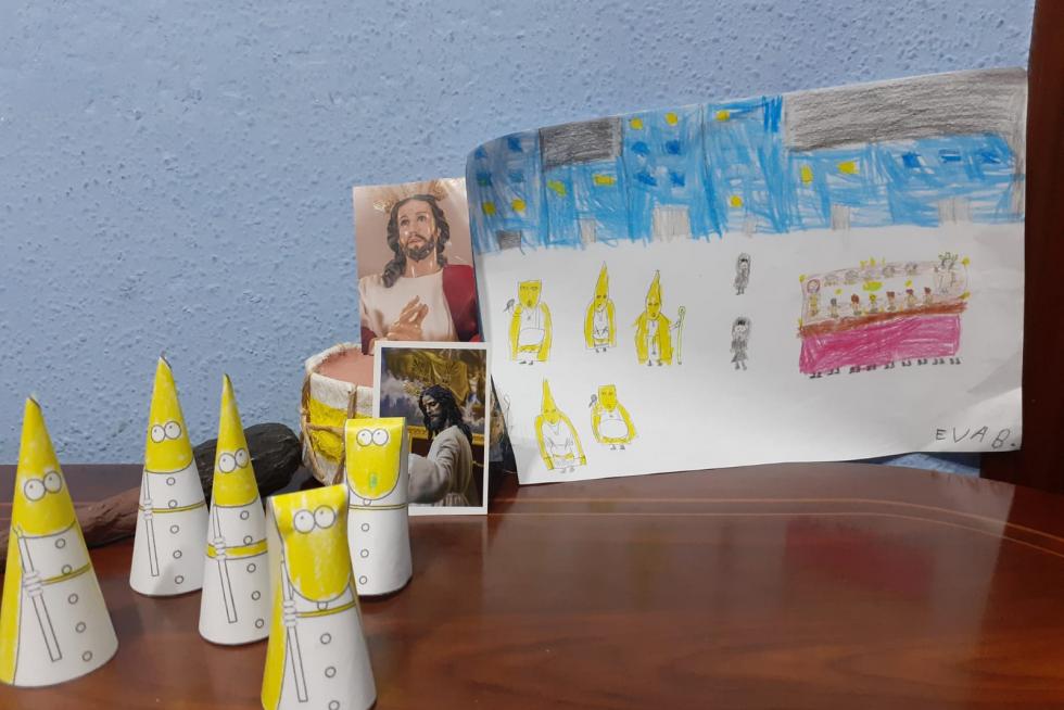 dibujos infantiles de Semana Santa