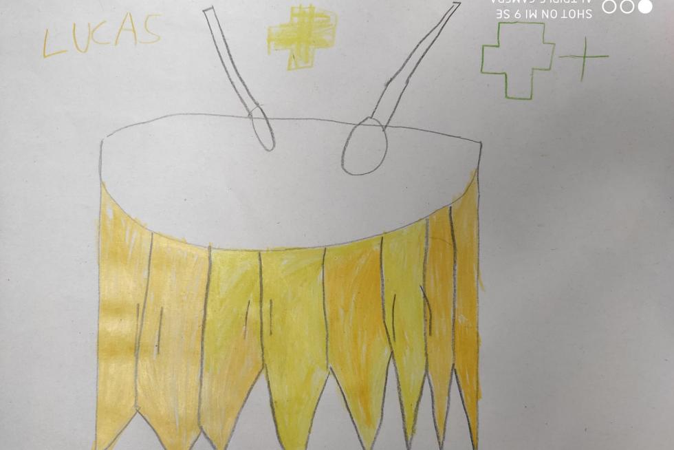 dibujos infantiles de Semana Santa