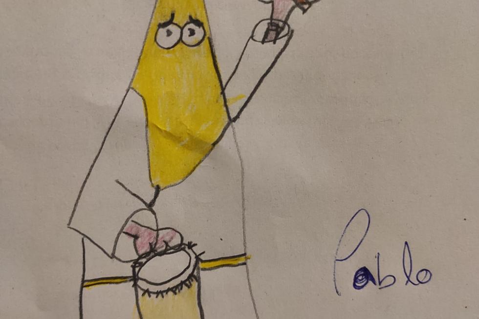 dibujos infantiles de Semana Santa