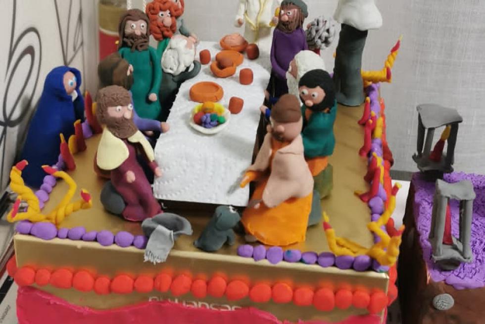 dibujos infantiles de Semana Santa