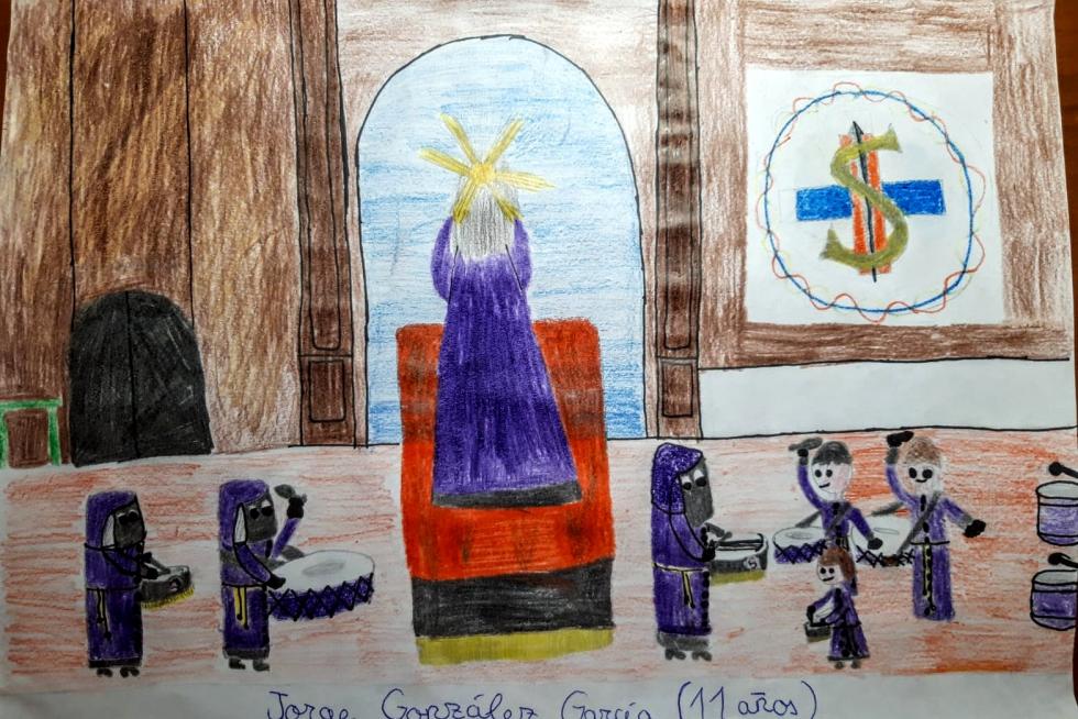 dibujos infantiles de Semana Santa