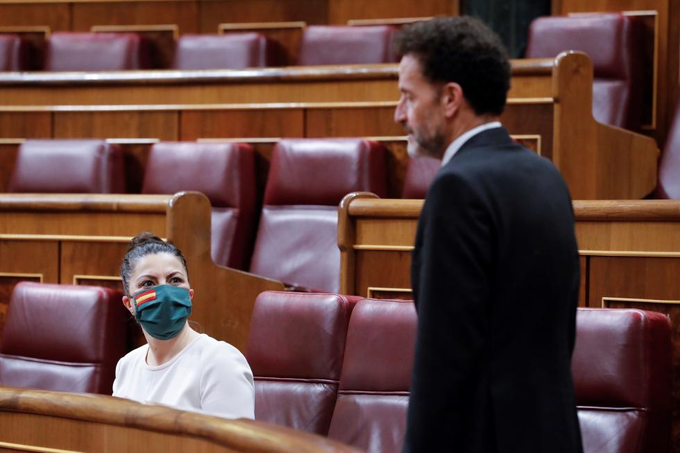 Primera sesión de control al Gobierno desde que se declaró el estado de alarma el pasado 14 de marzo,