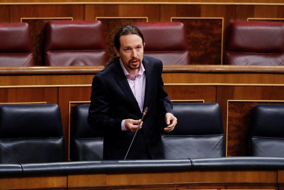 Primera sesión de control al Gobierno desde que se declaró el estado de alarma el pasado 14 de marzo,