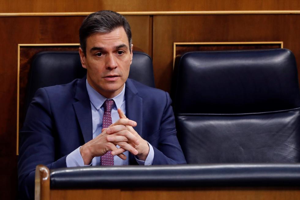 Primera sesión de control al Gobierno desde que se declaró el estado de alarma el pasado 14 de marzo,