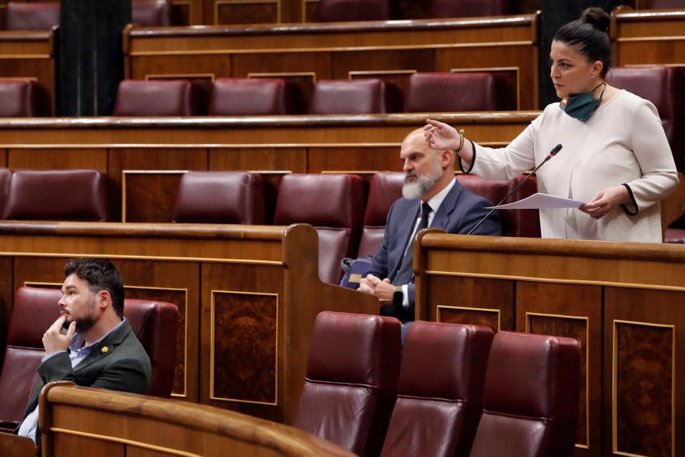 Primera sesión de control al Gobierno desde que se declaró el estado de alarma el pasado 14 de marzo,