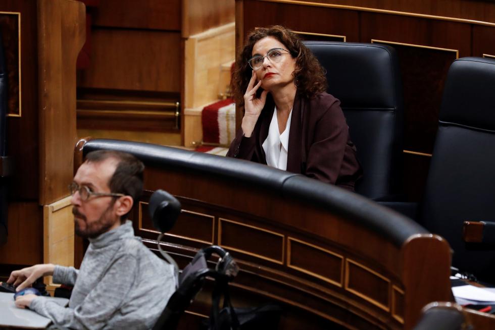 Primera sesión de control al Gobierno desde que se declaró el estado de alarma el pasado 14 de marzo,