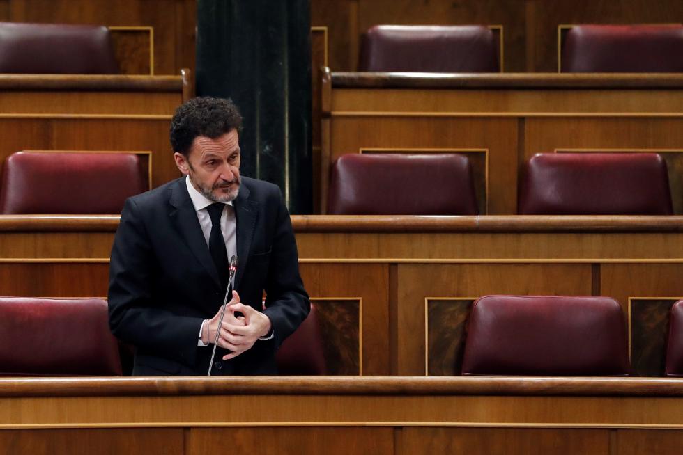 Primera sesión de control al Gobierno desde que se declaró el estado de alarma el pasado 14 de marzo,