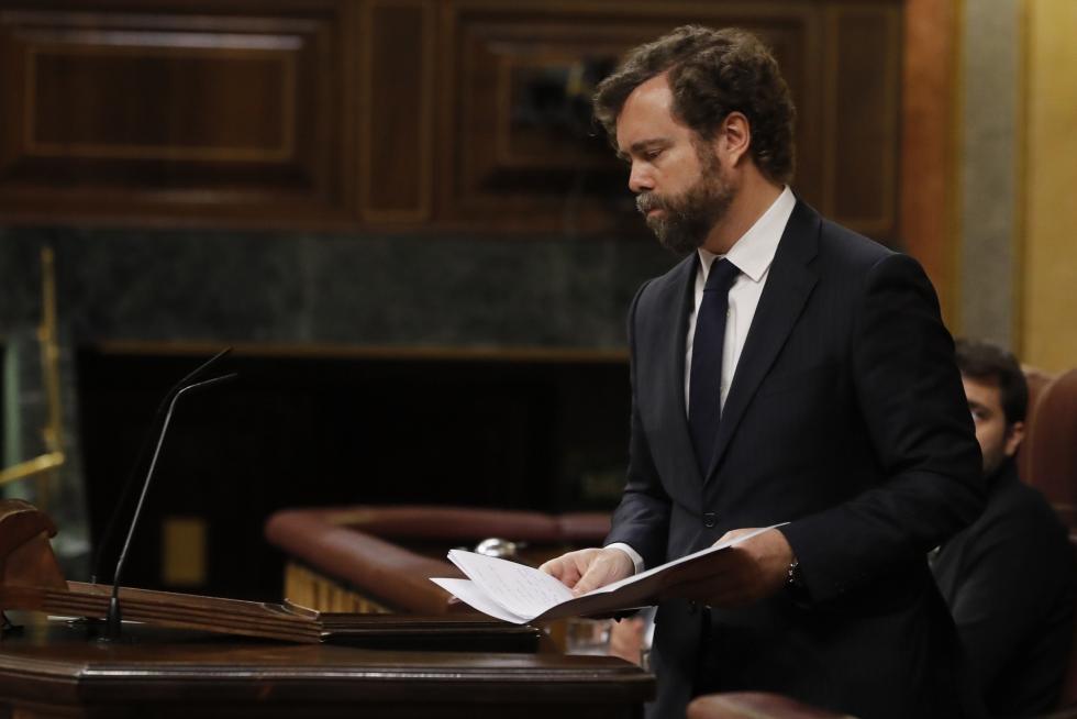 Primera sesión de control al Gobierno desde que se declaró el estado de alarma el pasado 14 de marzo,