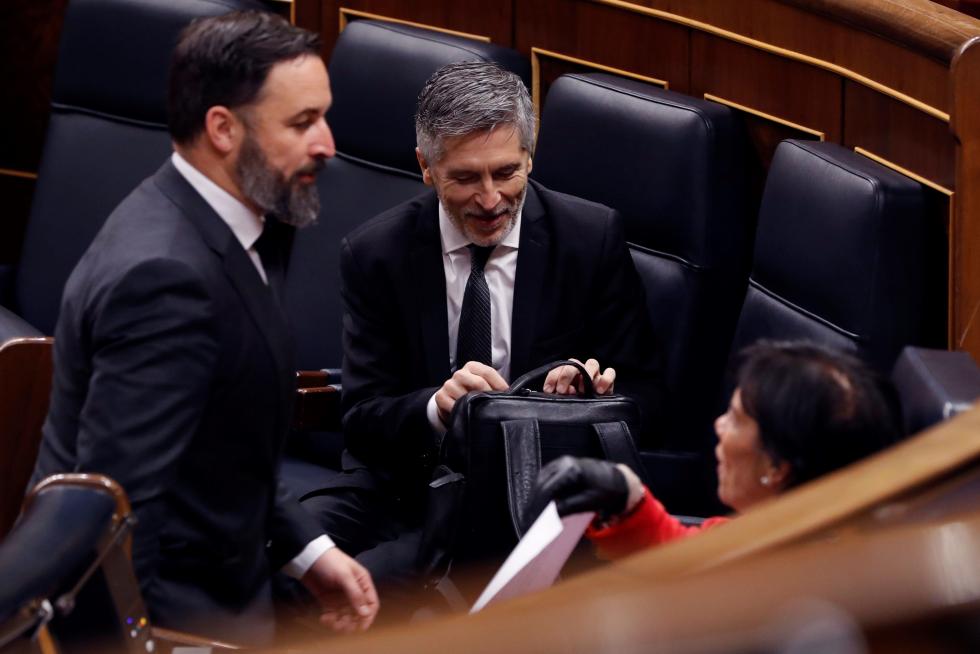 Primera sesión de control al Gobierno desde que se declaró el estado de alarma el pasado 14 de marzo,