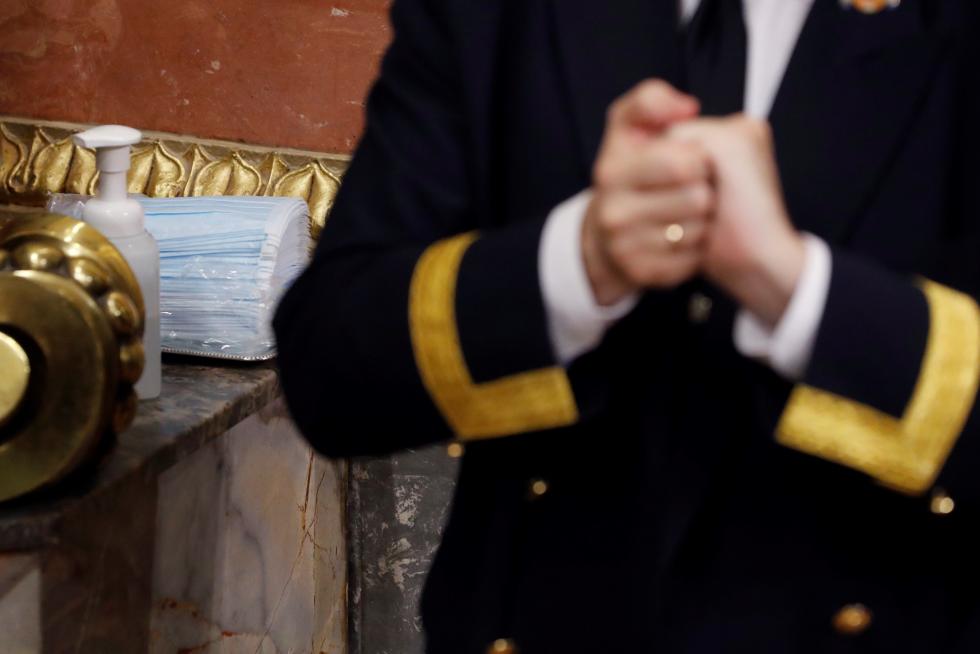 Primera sesión de control al Gobierno desde que se declaró el estado de alarma el pasado 14 de marzo,