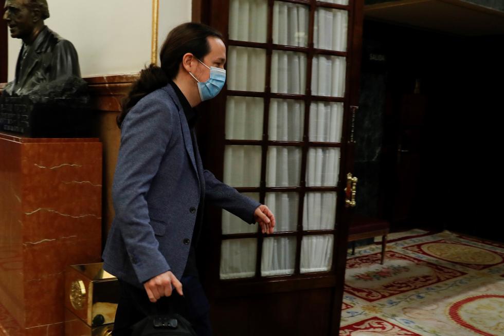 Pleno en el Congreso para solicitar la prórroga del estado de alarma ante la covid-19