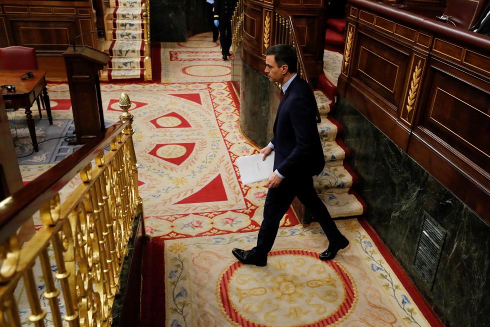 Pleno en el Congreso para solicitar la prórroga del estado de alarma ante la covid-19