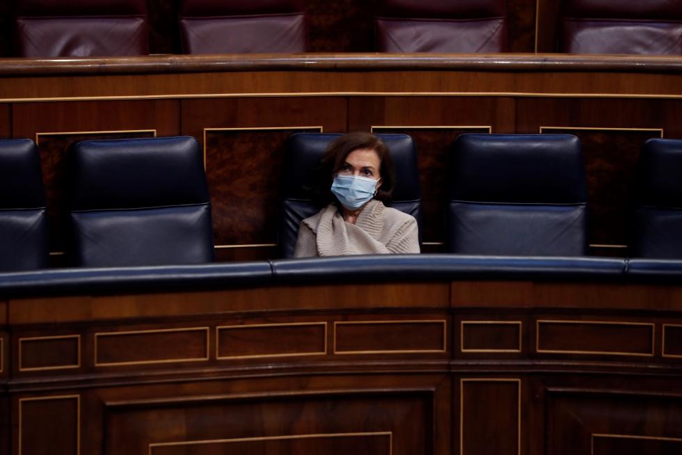 Pleno en el Congreso para solicitar la prórroga del estado de alarma ante la covid-19