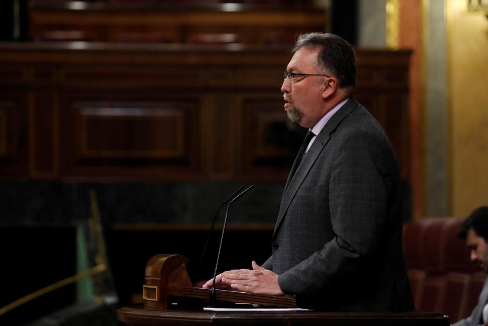 Pleno en el Congreso para solicitar la prórroga del estado de alarma ante la covid-19