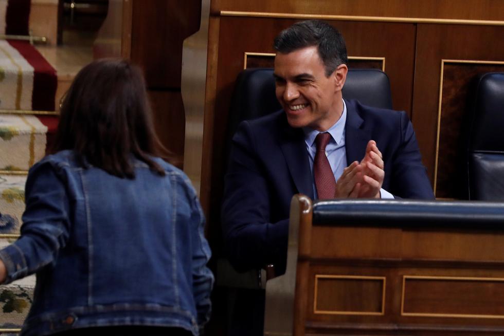 Pleno en el Congreso para solicitar la prórroga del estado de alarma ante la covid-19