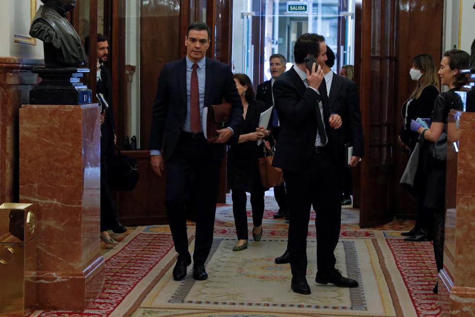 Pleno en el Congreso para solicitar la prórroga del estado de alarma ante la covid-19