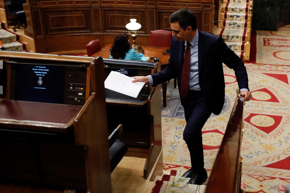 Pleno en el Congreso para solicitar la prórroga del estado de alarma ante la covid-19