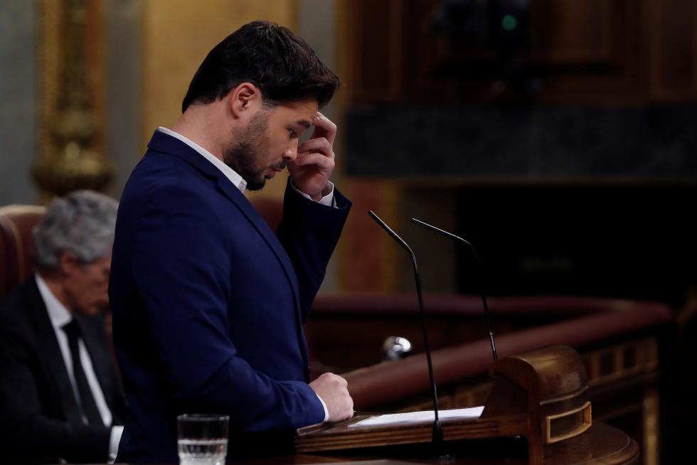 Pleno en el Congreso para solicitar la prórroga del estado de alarma ante la covid-19