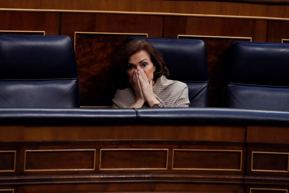 Pleno en el Congreso para solicitar la prórroga del estado de alarma ante la covid-19