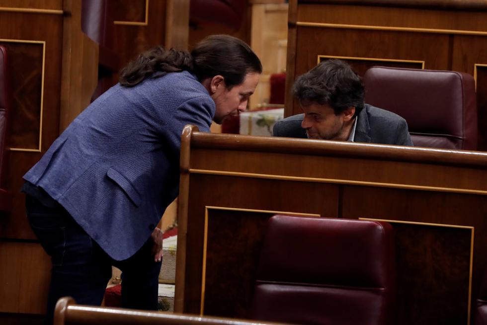 Pleno en el Congreso para solicitar la prórroga del estado de alarma ante la covid-19