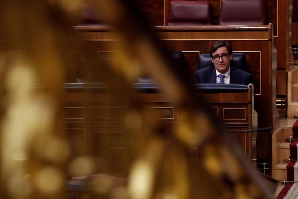 Pleno en el Congreso para solicitar la prórroga del estado de alarma ante la covid-19
