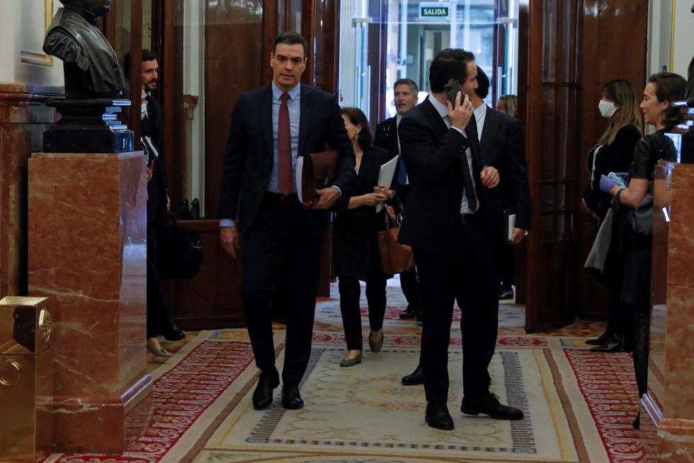 Pleno en el Congreso para solicitar la prórroga del estado de alarma ante la covid-19