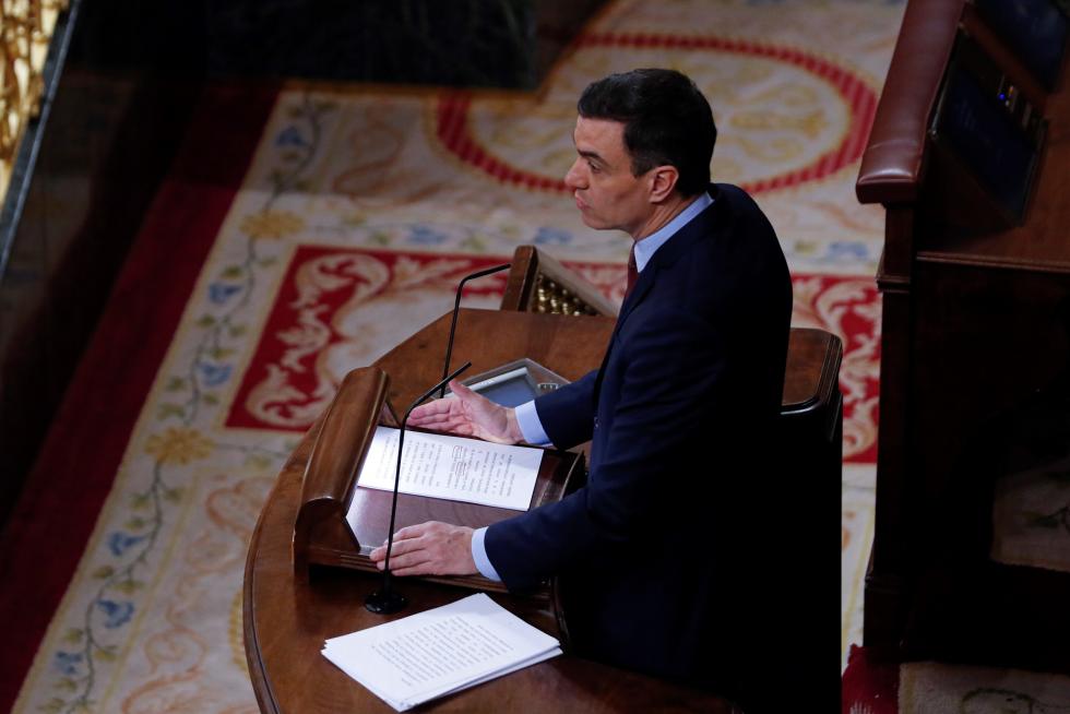 Pleno en el Congreso para solicitar la prórroga del estado de alarma ante la covid-19