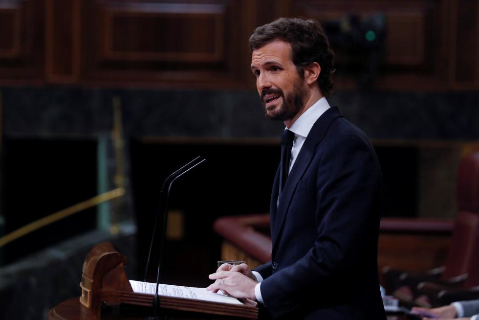 Pleno en el Congreso para solicitar la prórroga del estado de alarma ante la covid-19