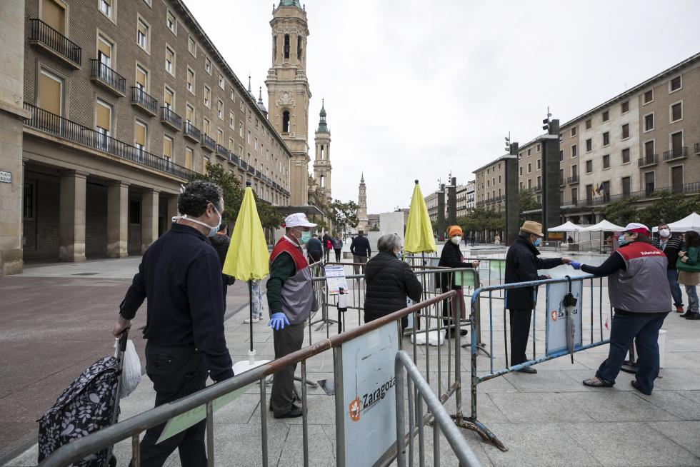 Primer día de apertura de mercadillo agroecológico.