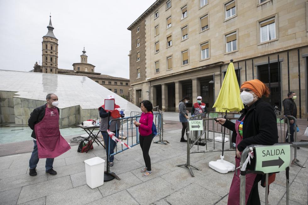 Primer día de apertura de mercadillo agroecológico.