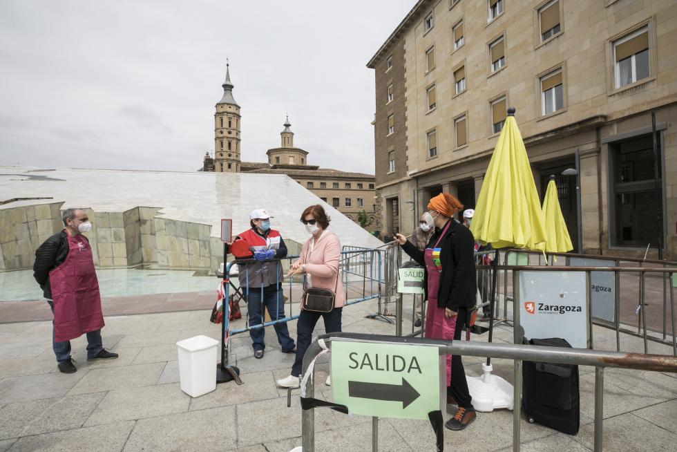 Primer día de apertura de mercadillo agroecológico.