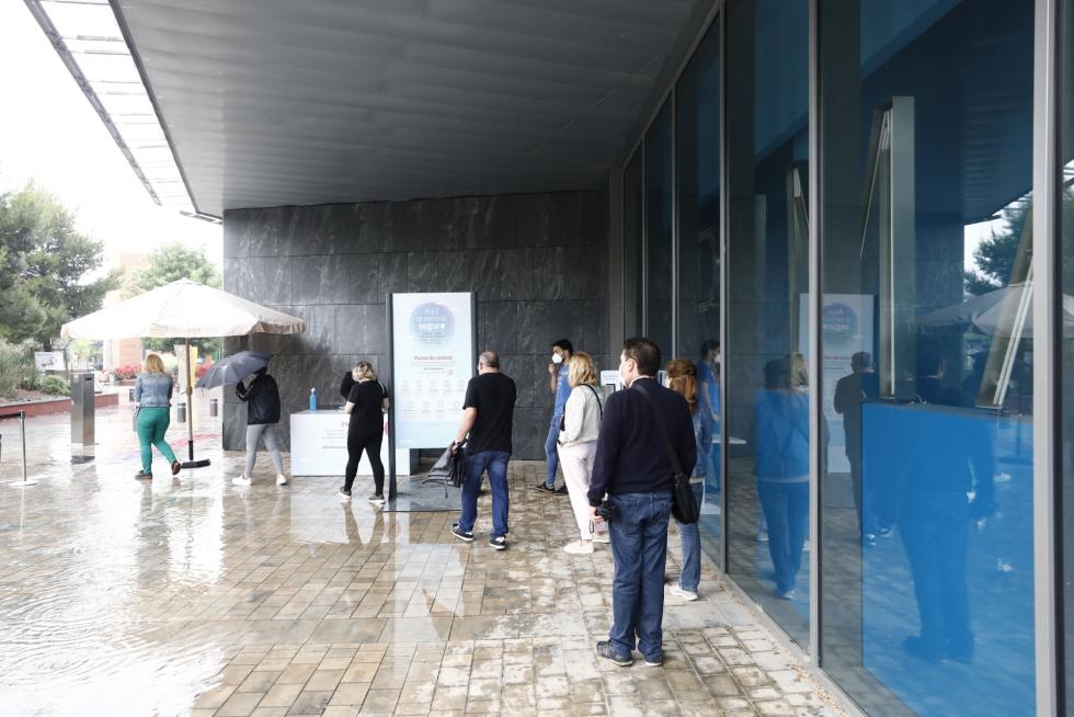 Reapertura de los centros comerciales.