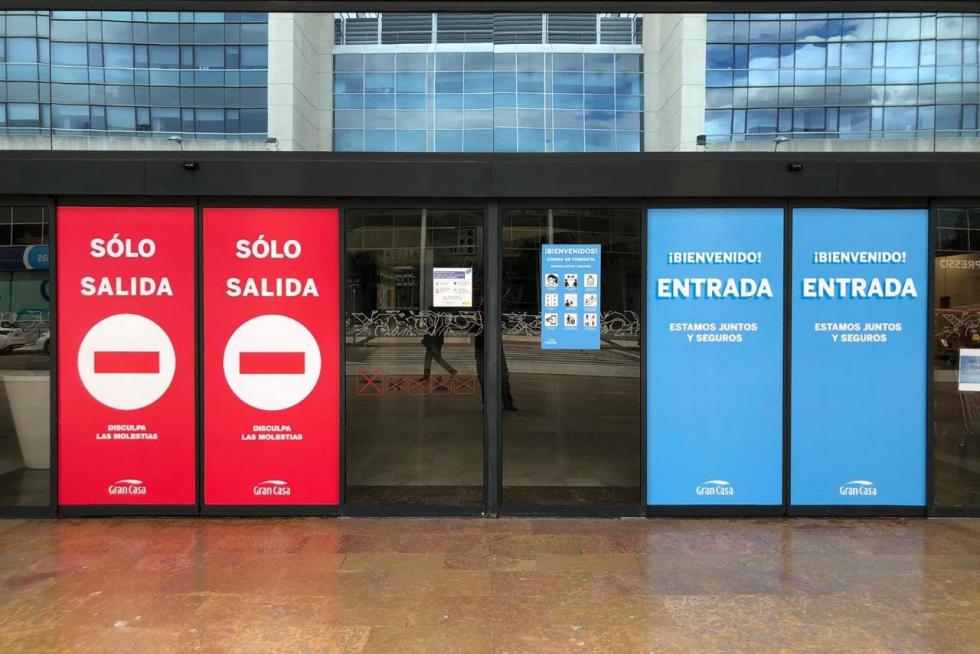 Reapertura del Centro Comercial Gran Casa, en el Actur.