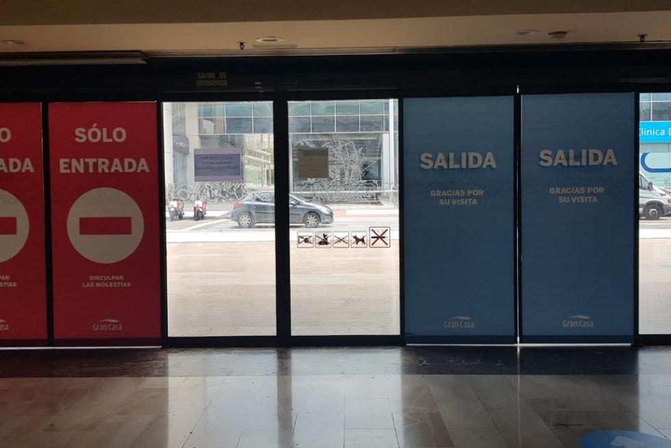Reapertura del Centro Comercial Gran Casa, en el Actur.
