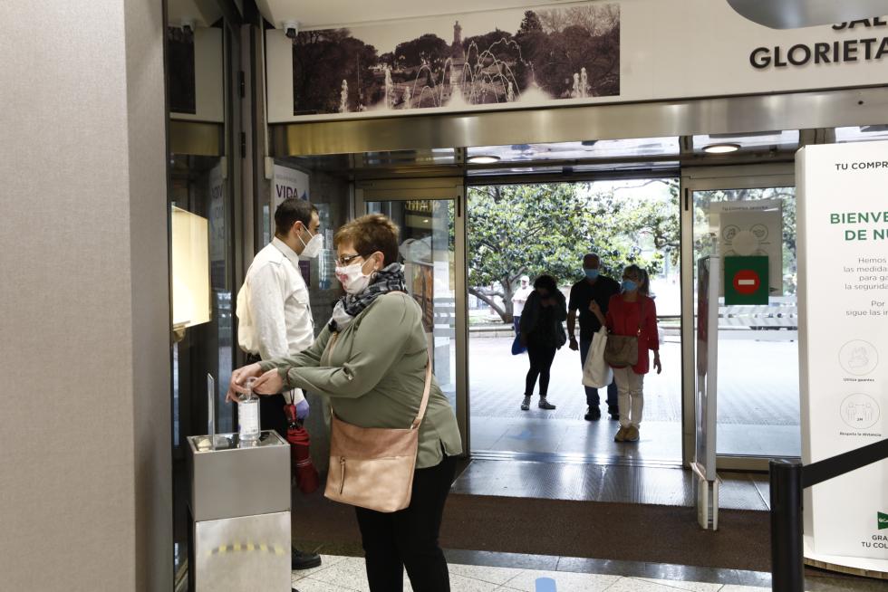 Reapertura del Corte Inglés de Sagasta de Zaragoza.