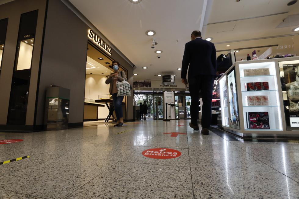 Reapertura del Corte Inglés de Sagasta de Zaragoza.