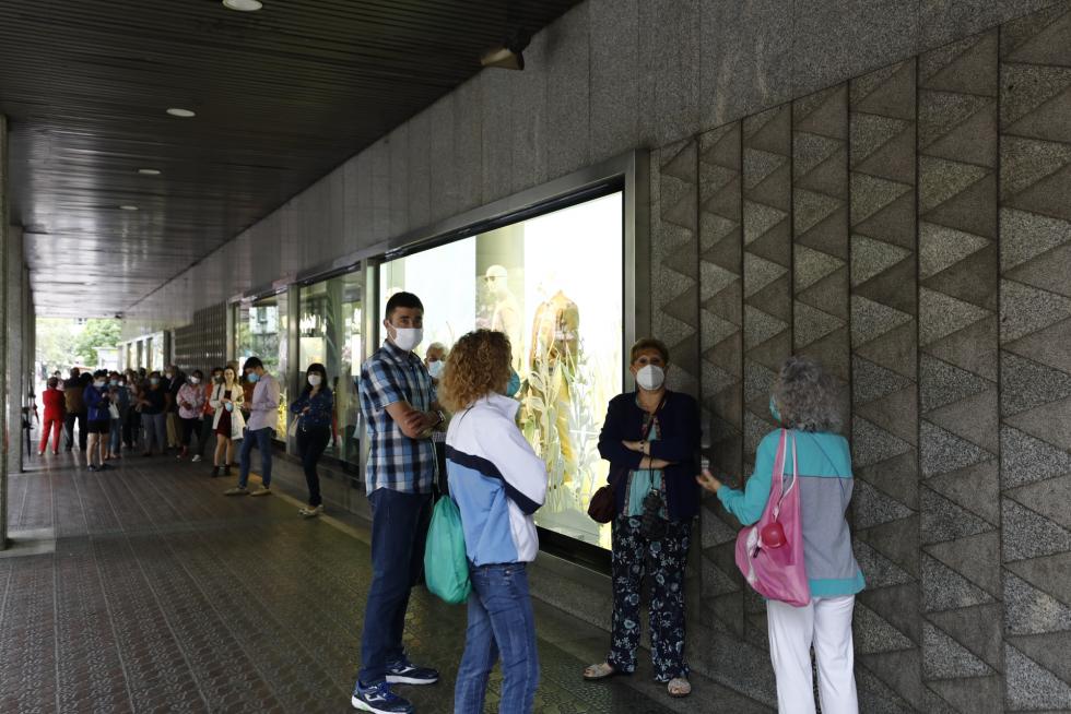 Reapertura del Corte Inglés de Sagasta de Zaragoza.