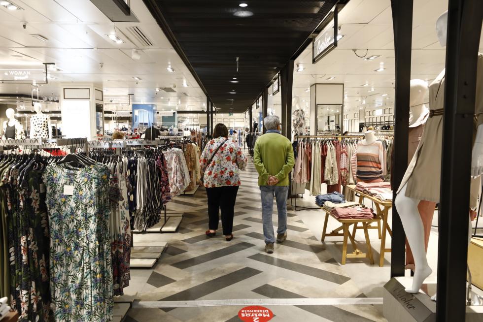 Reapertura del Corte Inglés de Sagasta de Zaragoza.