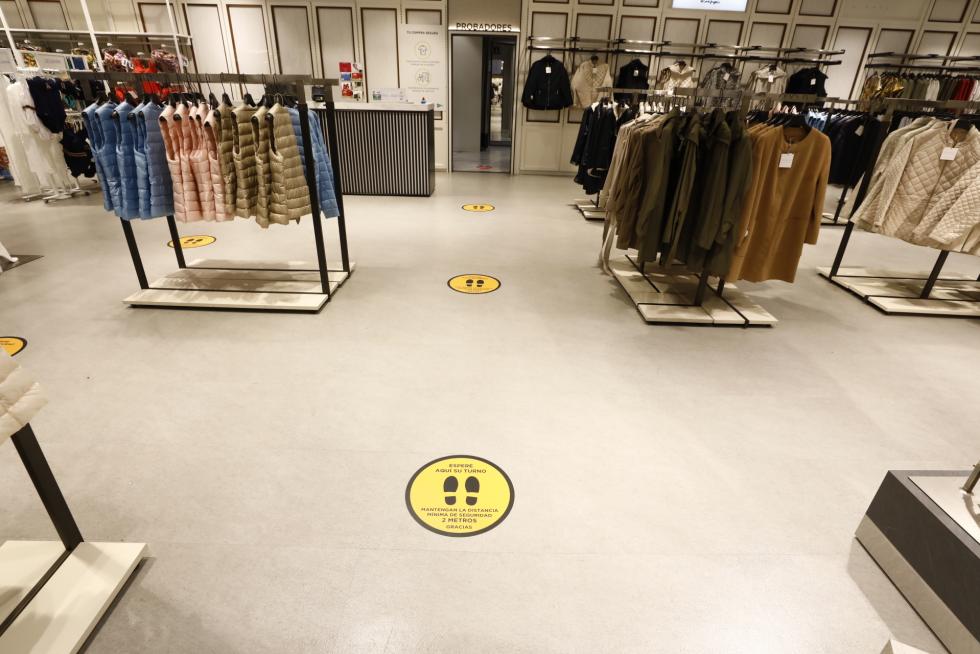Reapertura del Corte Inglés de Sagasta de Zaragoza.