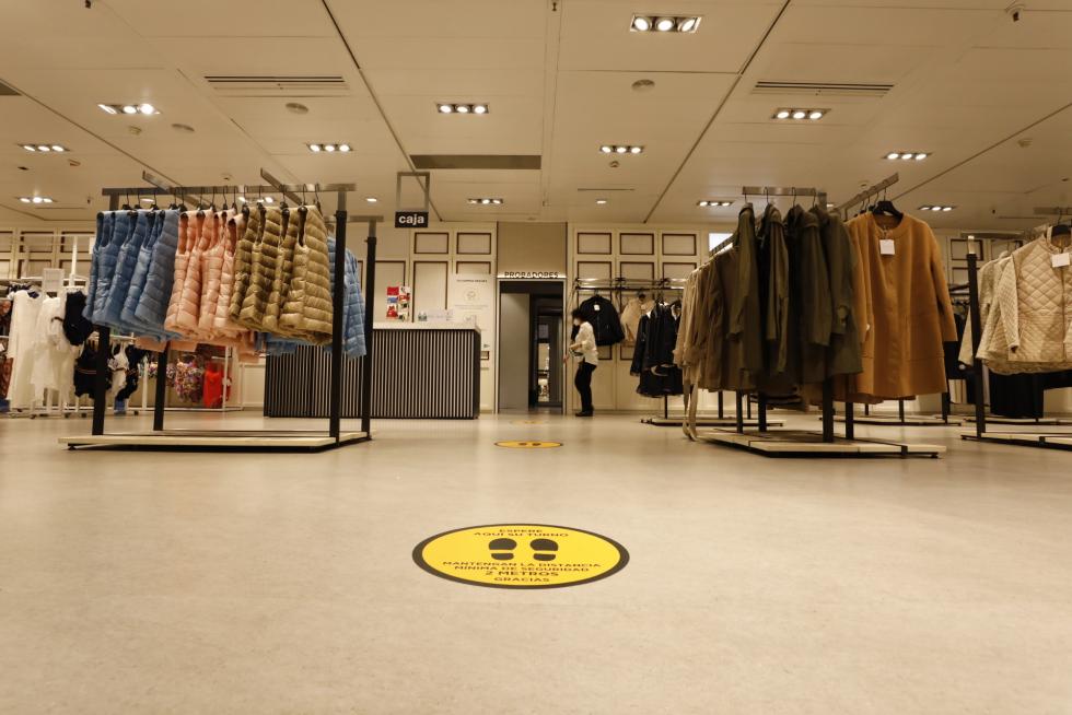 Reapertura del Corte Inglés de Sagasta de Zaragoza.