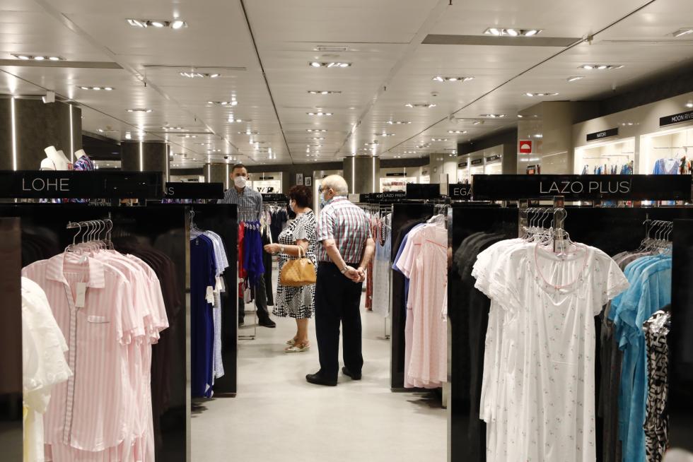 Reapertura del Corte Inglés de Sagasta de Zaragoza.