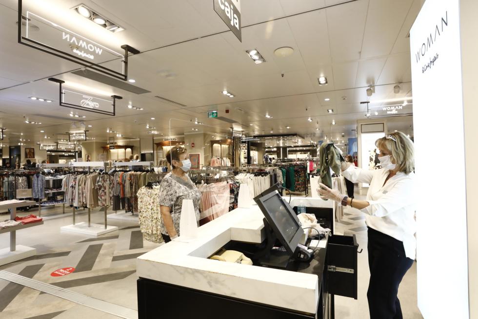 Reapertura del Corte Inglés de Sagasta de Zaragoza.